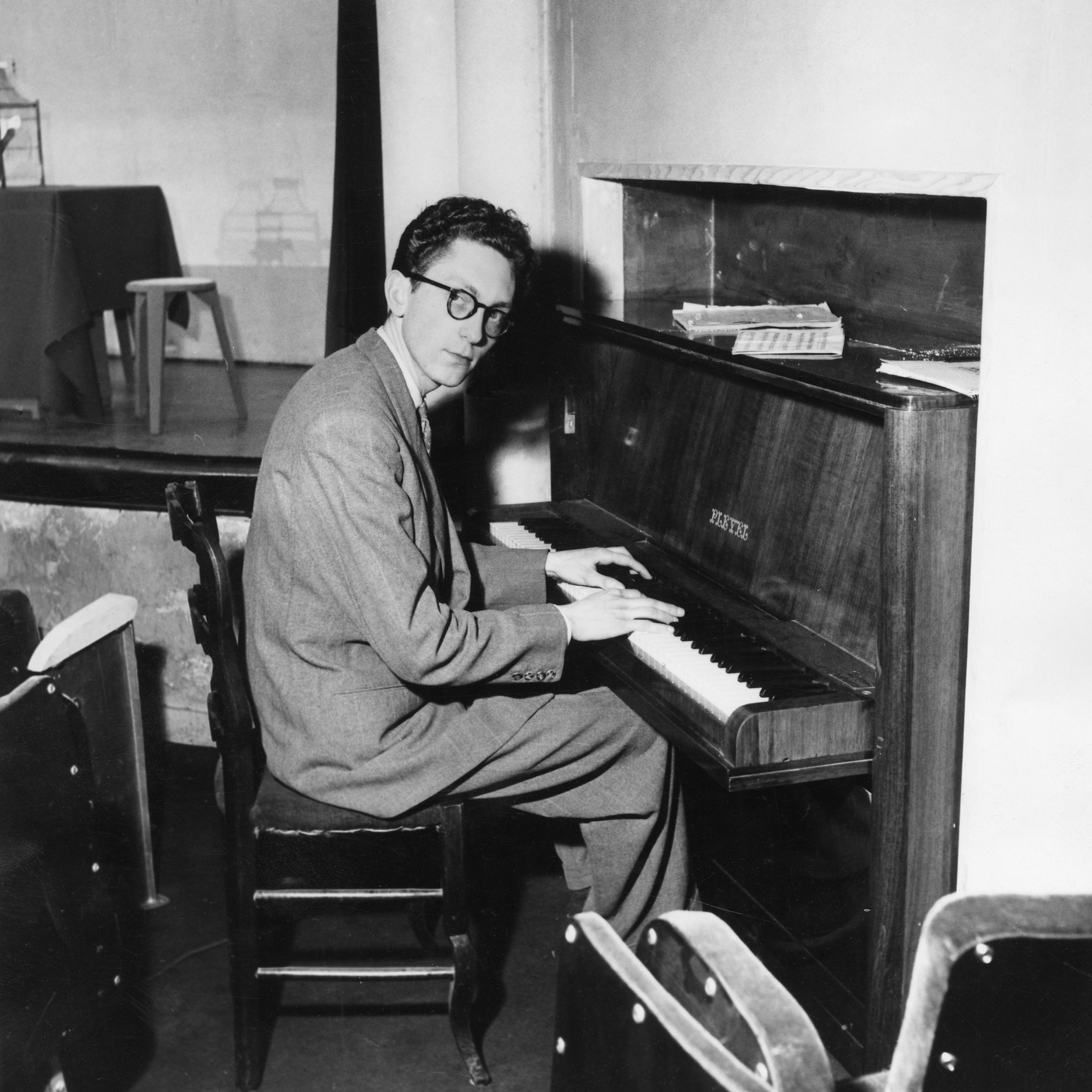 André Popp au piano
