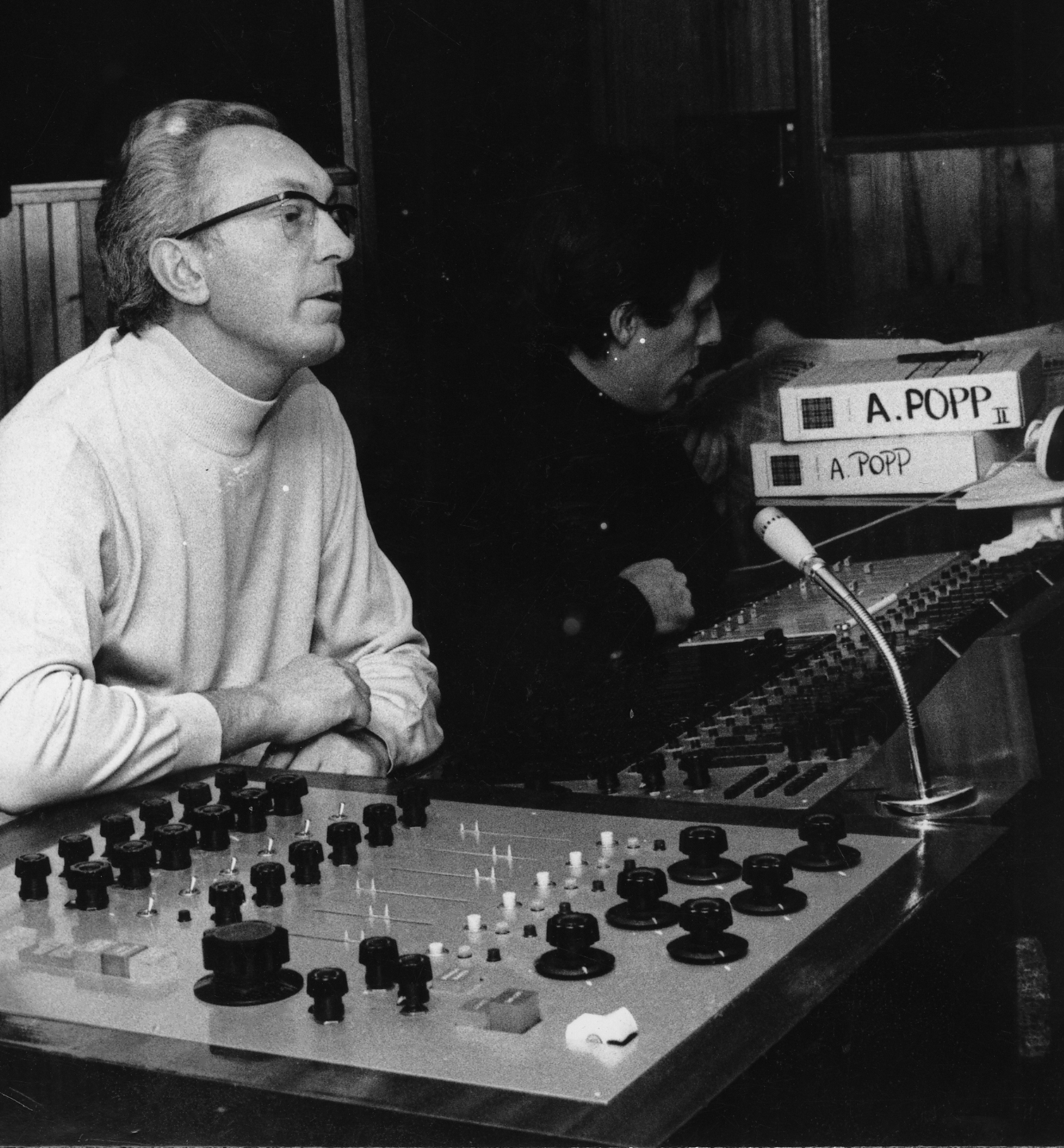 André Popp en studio